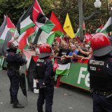 Pas d'arrivée jugée à Bilbao mercredi sur la Vuelta. KEYSTONE/AP/Miguel Oses